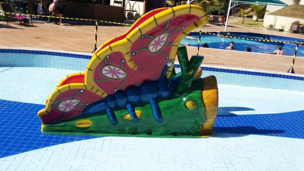 Aldeia Do Lago C204- Com Cozinha , Churrasqueira E Bebidas Liberadas No Parque Aquatico, Internet Banda Larga, Ponto Recarga De Carro Eletrico Caldas Novas Kültér fotó